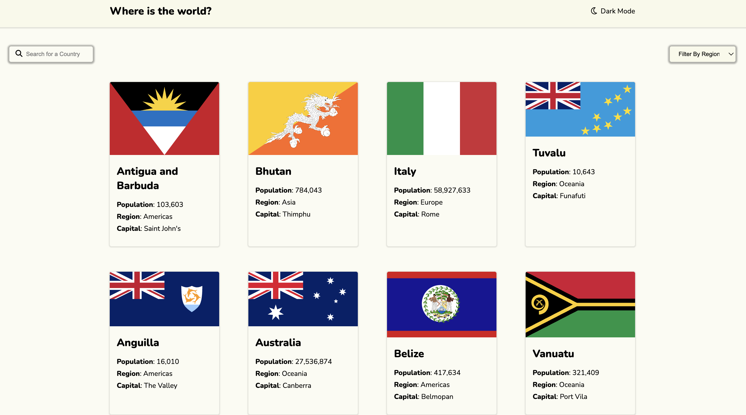 Global Data Explorer